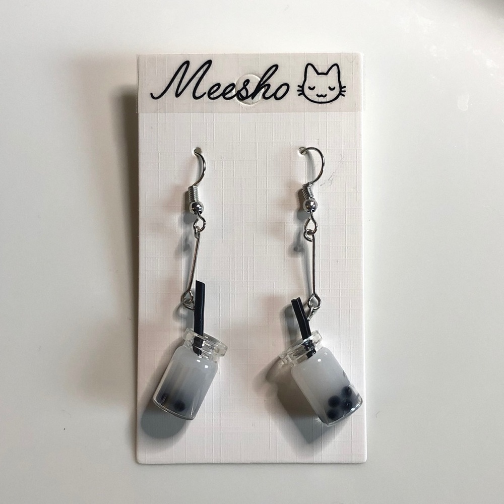 Boba earrings